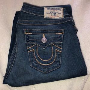 True religion straight leg jeans